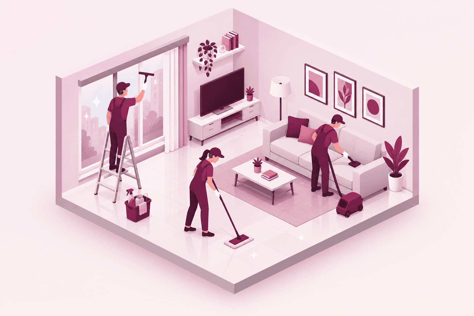 Home Deep Cleaning — Home Services booked via E Building gated community management app