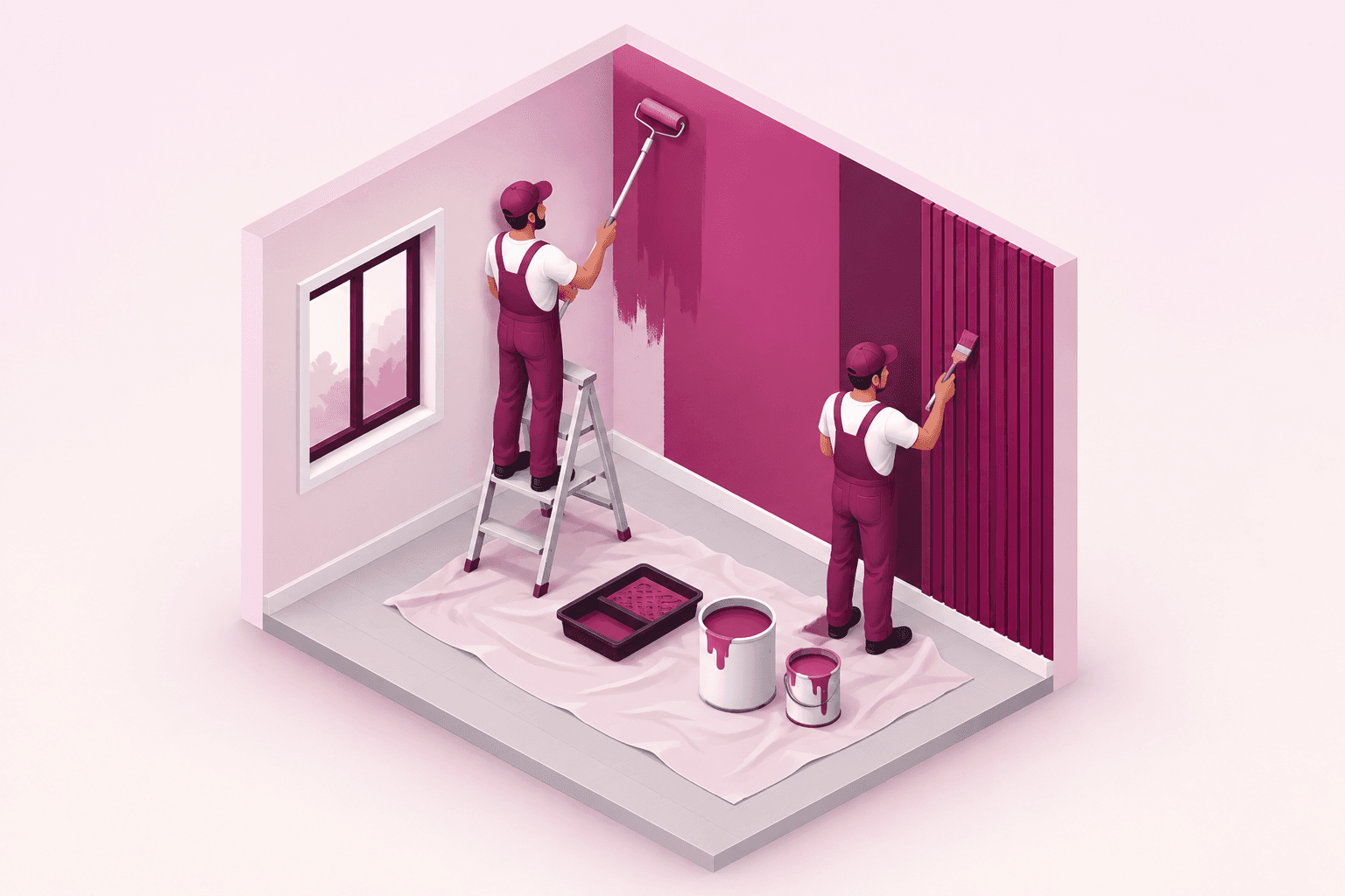 Home Painting — Home Services booked via E Building gated community management app